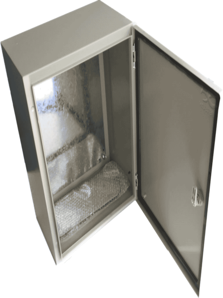 [SBE-504020] SBE TECH SBE-504020 Gabinete metálico / Alto 50.0 cm/ Ancho 40.0 cm / Profundidad 20.0 cm / grado IP 65 NEMA 4