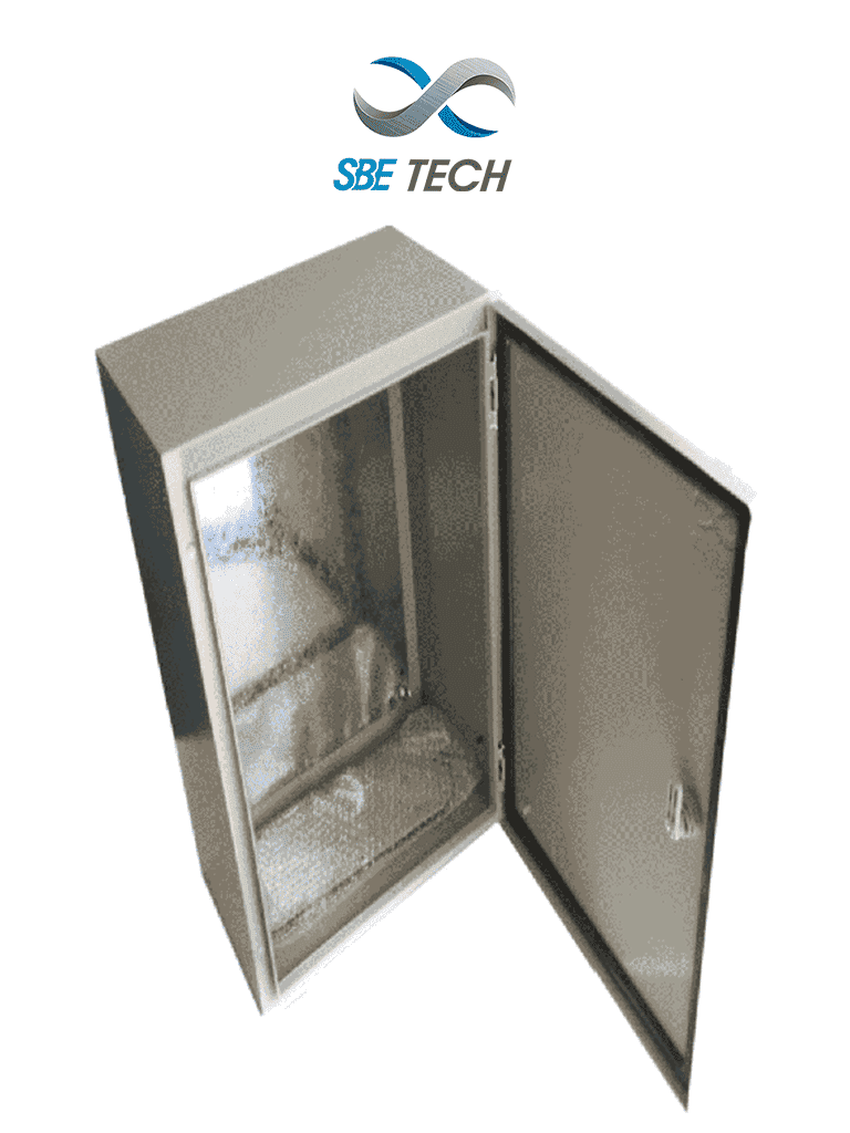 [SBE-604020] SBE TECH SBE-604020 - Gabinete metálico 600x400x200 mm par uso exterior IP65, NEMA 4