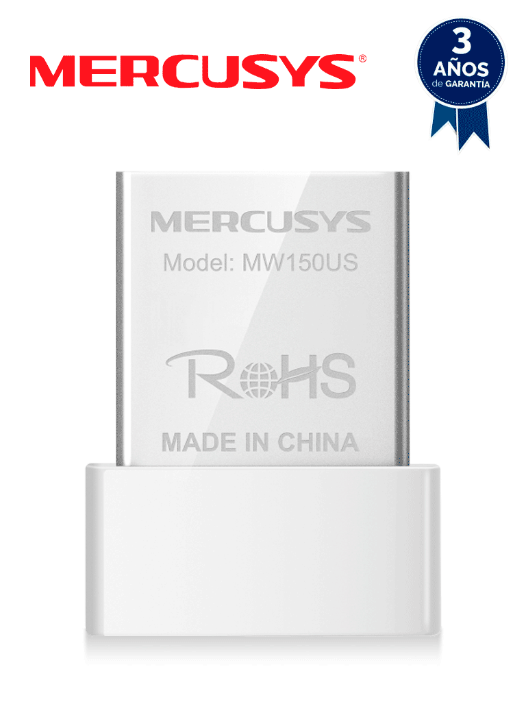 [MW150US] MERCUSYS - MW150US / Adaptador USB Nano Inalámbrico N150 #MER79