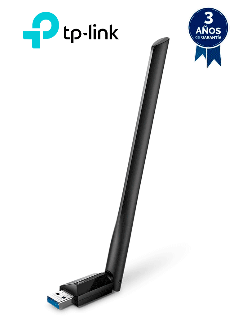 [ArcherT3UPLUS] TP-LINK - Archer T3U PLUS / Adaptador USB Inalámbrico Banda Dual AC1300 Alta Ganancia #O1