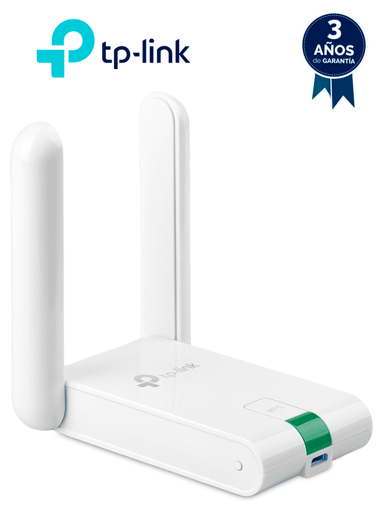 [TL-WN822N] TP-LINK - TL-WN822N / Adaptador USB Inalámbrico / Alta Sensibilidad / 300 Mbps