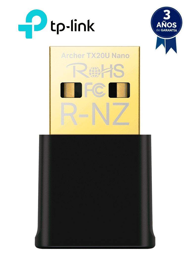 [ArcherTX20UNano] TP-LINK Archer TX20U Nano -Adaptador USB Wifi 6 , con velocidades de hasta 1201 Mbps (5 GHz) + 574 Mbps (2,4 GHz) , OFDMA y MU-MIMO