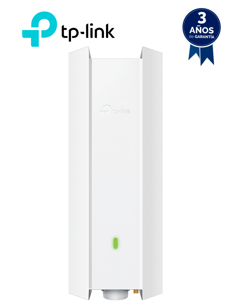 [EAP650-OUTDOOR] TP-LINK - EAP650-OUTDOOR / Punto de acceso WiFi 6 para interiores/exteriores AX3000/ 3Gbps de velocidad/ OFDMA y MU-MIMO/ Alimentación por POE 802.3at PoE+ y PoE pasivo