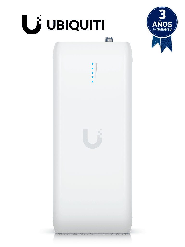 [UDB] UBIQUITI UDB - Inyector POE inalámbrico de 5GHz con velovidad de 867 Mbps , 1 puerto RJ45, 802.3af 15W, se conecta a AP UniFi inalambricamente, (AutoLink) , Plug and Play.
