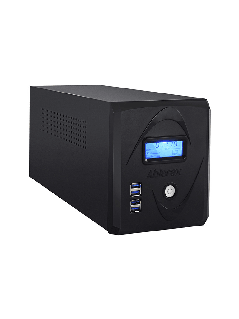 [AB-PRO1500T] ABLEREX - AB-PRO1500T - No break interactivo / 1500VA / 900W / 8 contactos a la salida / pantalla LCD.
