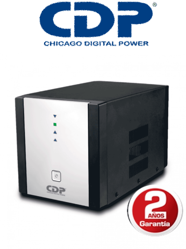 CDP R-AVR3008 - Regulador / 3000VA / 1500 W/ Especial para motores / 9 Terminales de salida / 1 Terminal de salida NEMA5-20R / / Retardo a la flama
