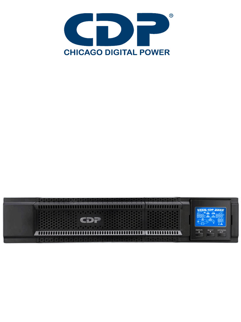 [UPO11-1RTAX] CDP UPO11-1RT AX - UPS de 1000VA y 1000W con 8 terminales, 4 programables, pantalla LCD, 5 min de respaldo a carga completa, disponible sobre pedido. #2025CDP