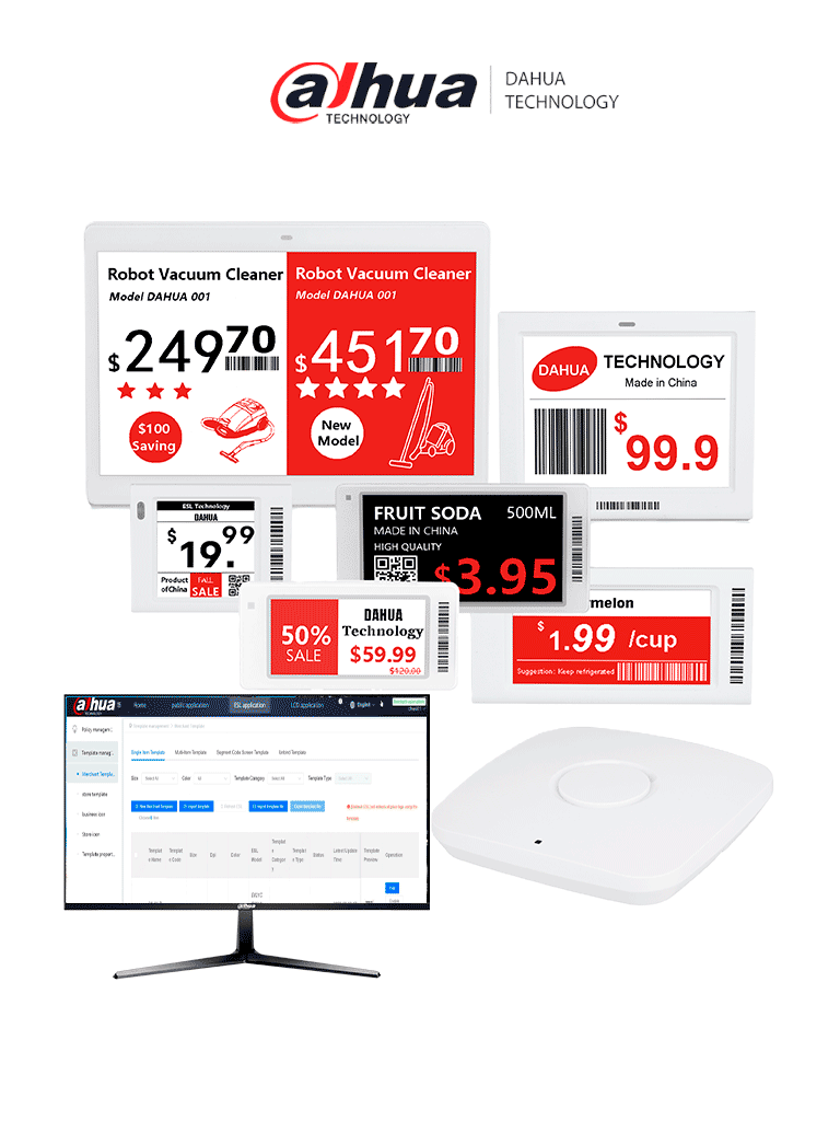 Dahua DHI-ESL-License-A2/ Licencia ESL Public Cloud de 1001 - 5000 etiquetas