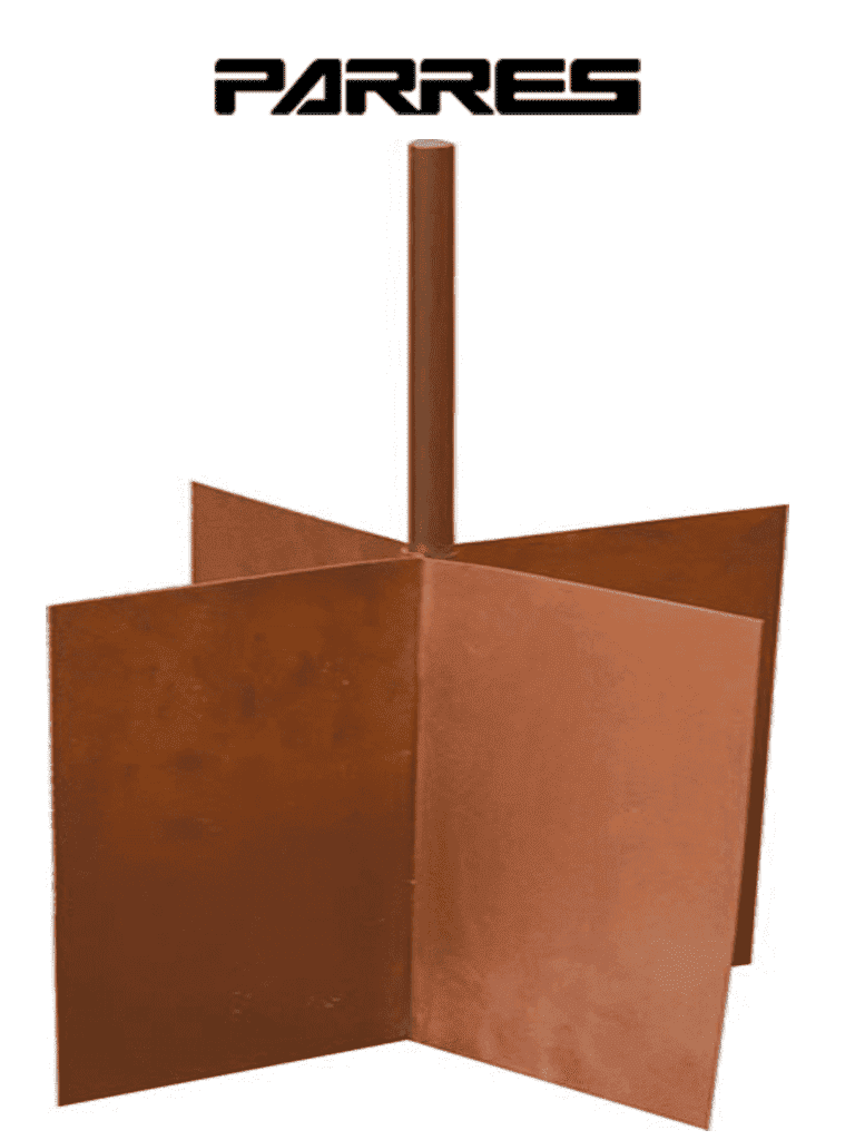 [EP-RHPG] PARRES EP-RH PG Electrodo de puesta a tierra tipo Rehilete, ideal para brindar una mayor área de contacto a tu tierra física. #BFLASH#BFPRR