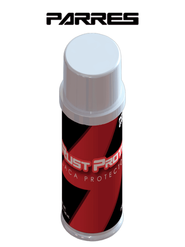 PARRES SRP-140 SPRAY RUST PROTEC PARRES 140 ML / Recubrimiento transitorio, diseñado para la protección de uniones exotérmicas y mecánicas contra la oxidación y/o sulfatación. #BFLASH#BFPRR