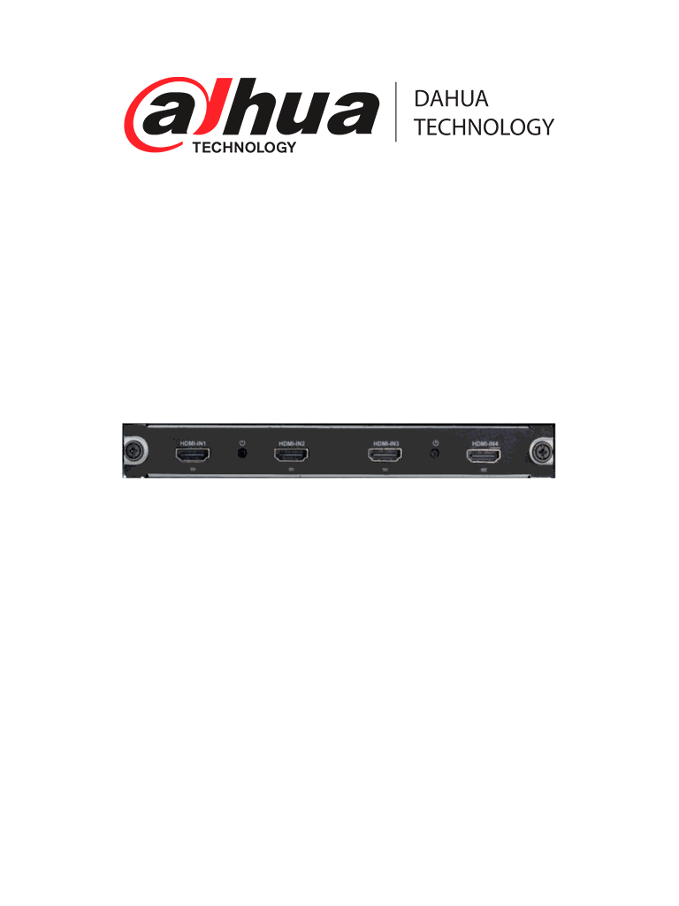 [VEC0404HH-M70] DAHUA VEC0404HHM70- TARJETA DE ENTRADA DE VIDEO PARA CONTROLADOR M70/ 4 ENTRADAS DE VIDEO HDMI/