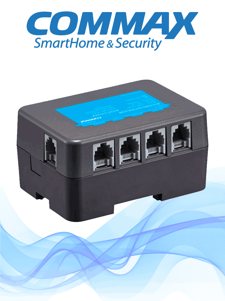 [CMD-101BU] COMMAX CMD101BU - Distribuidor de Piso para sistema de apartamentos con videoporteros compatible con frente cmx104052, permite comunicación con estación de guardia y monitores CMV43A, alimentación con RF2A/ #Modum complejo