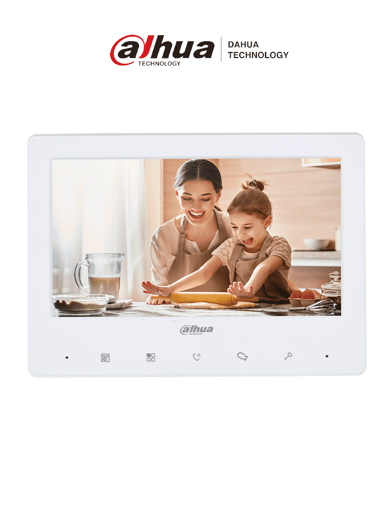 [DHI-VTH1020J] DAHUA VTH1020J- Monitor analógico de 7 pulgadas compatible con KTA01 / KTA02. #VDP