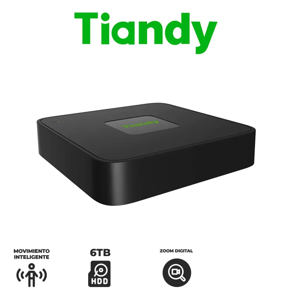 [TC-R3104] NVR 4CH PoE TIANDY