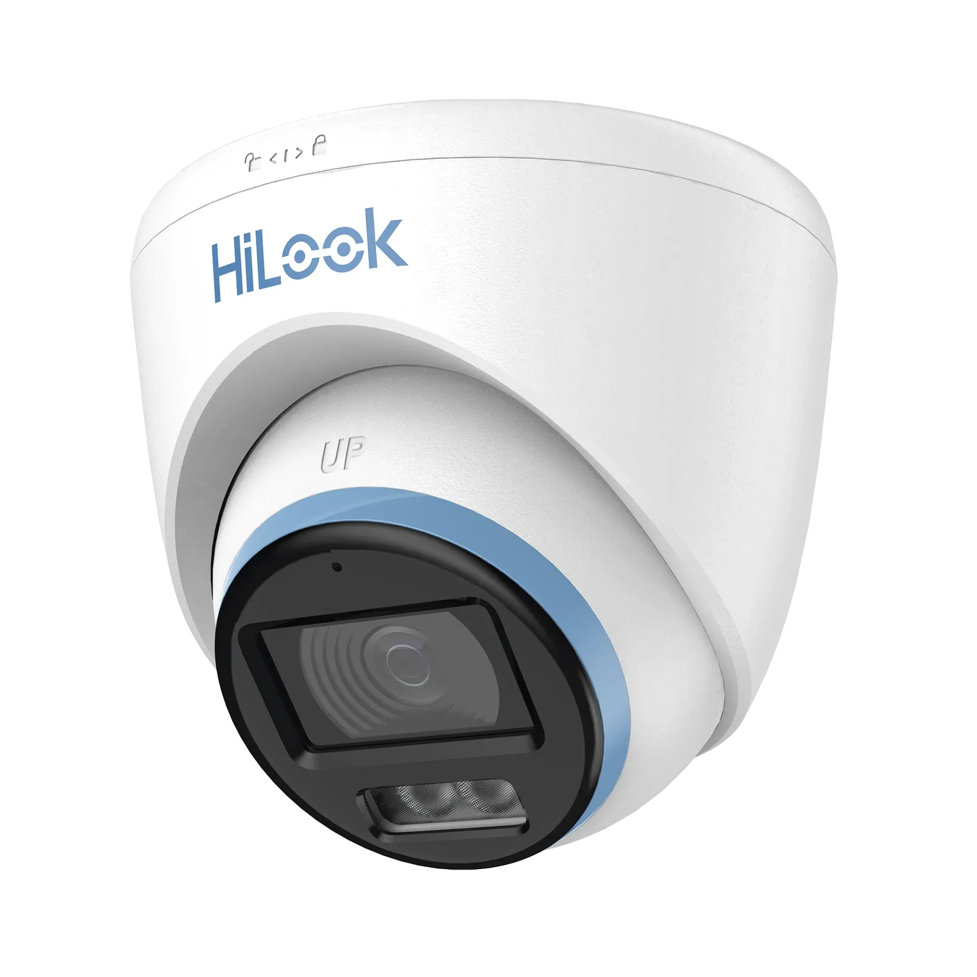 [THC-T259-LS] [Dual Light + ColorVu] Turret TurboHD 3K / 5 Megapixel / Lente 3.6 mm / 40 mts IR EXIR + 40 mts Luz Blanca / Micrófono Integrado / Exterior IP67 / dWDR