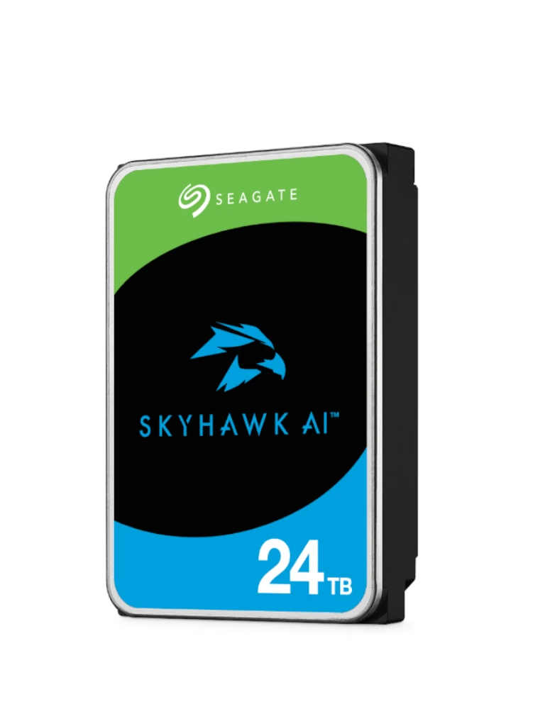 [ST24000VE002] SEAGATE ST24000VE002 - Disco duro interno de 24TB / skyhawk / 3.5" / SATAIII / 6Gbit/s / 7200rpm / 512 MB Cache /
