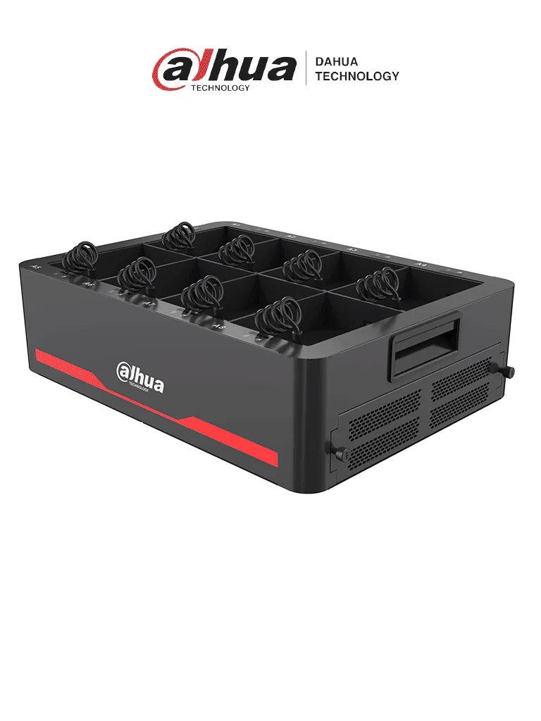 [DHI-EEC400] DAHUA DHI-EEC400 - Estación de Recolección para Terminales Portatiles Dahua/ Conexion hasta 8 MPT220/ Soporta Carga de equipos MPT220/ Puertos USB/ Soporta 4 HDD hasta 16TB/ ESPECIAL PARA PROYECTOS/100 a 240 VCA/ #LoNuevo