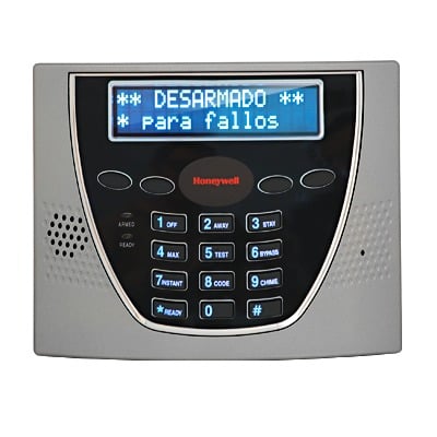 [6460S] Teclado alfanumérico programador de pantalla azul