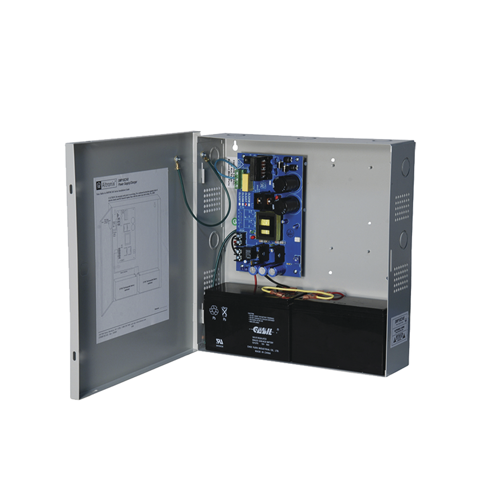 [SMP10C24X] Fuente de Poder ALTRONIX de 24 Vcc @ 10 Amper / 1 salida / Ideal para aplicaciones de Control Acceso/Intrusión / CCTV / Con voltaje de entrada de 115 Vca / Con capacidad de baterías de respaldo / Requieren baterías