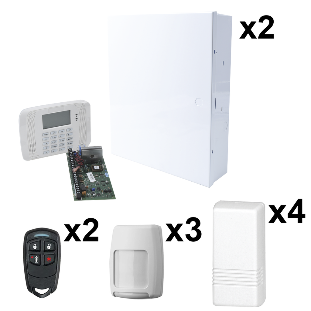 [VISTA-48RF-KT0] Kit de 2 Paneles de Alarma VISTA48/6162RF con Sensores Inalámbricos 5816, 5800PIR y 58344