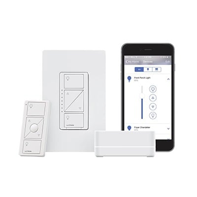 [PBDGPROPKG1W] (Caseta Wireless) Kit Hub PRO controlador, atenuador, control remoto y tapa.