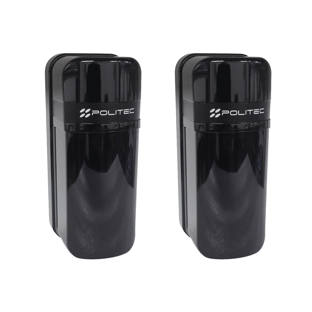 [ALESWS] Detector Fotoeléctrico (A baterías) / 0 Falsas Alarmas / Alcance de 60m de Exterior y  350m en interior / Fácil Alineación / Compatible con cualquier panel de alarma