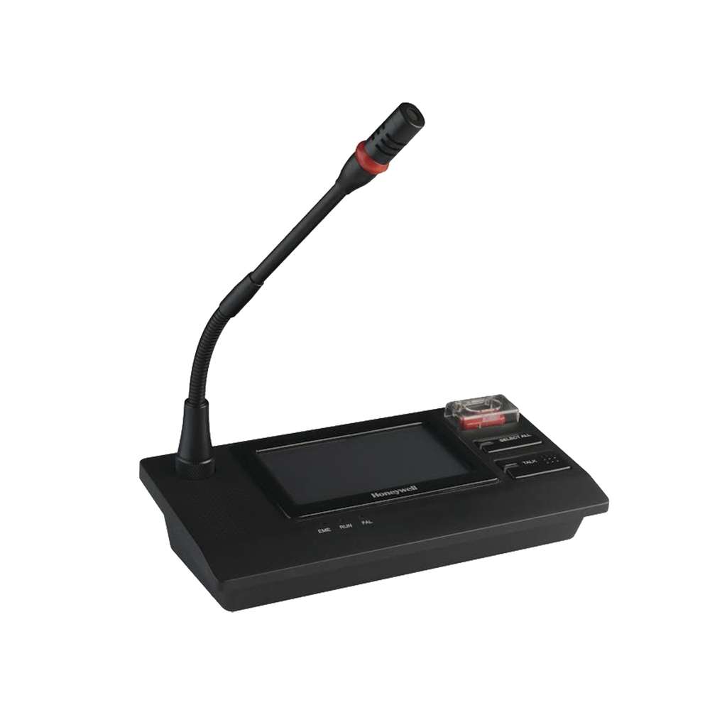 [XNPMI] XNPMI Consola de llamada en red con pantalla táctil de 4.3 pulgadas para sistema de megafonía y alarma de voz