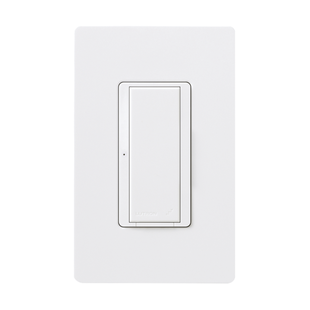 [RRD8ANSWH] (RadioRA2) Interruptor Inteligente On/Off, requiere cable neutro. 8A, /120V, compatible con RA2Select y RR3.