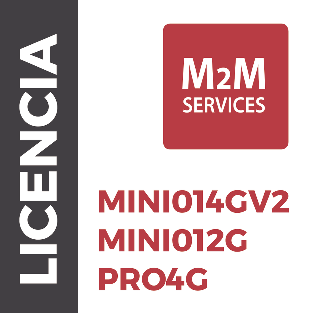 [VOUCHER1Y] Servicio de datos por un Año para comunicadores  MINI014G/V2 y MINI012G, con eventos ilimitados.