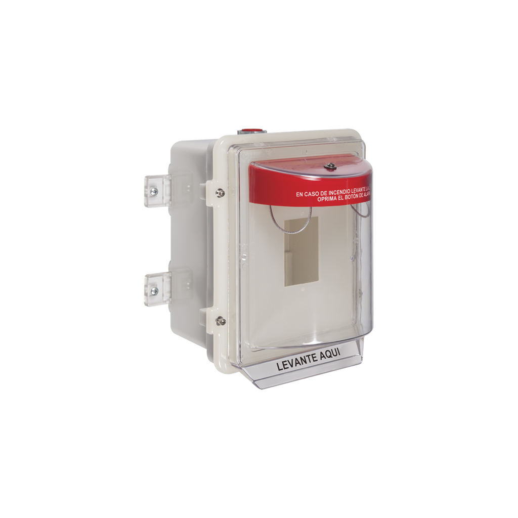 [STI-1200A-ES] Protector Universal para Estación Manual, Fabricado en Policarbonato Súper Fuerte Para Uso en Exterior