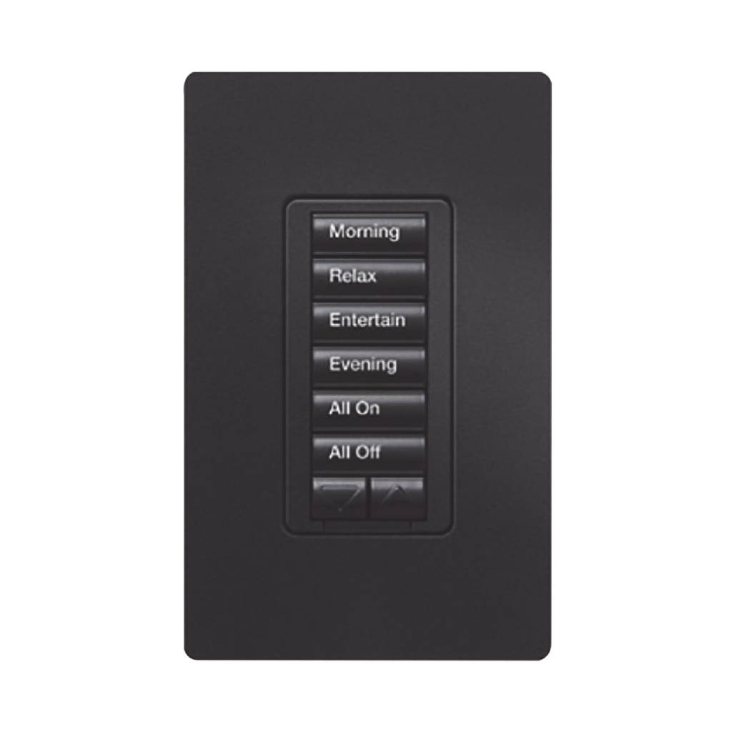 Teclado hibrido seetouch, 6 botones, 2 botones subir/bajar, intensidad 120V/450W, color blanco.