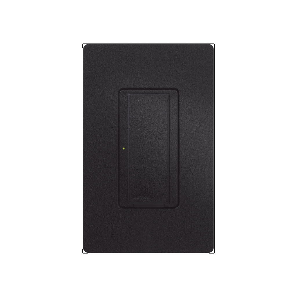 (RadioRA2) Switch un solo polo/multilocación 120V / 8A / 1/4HP 5.8 A en motores