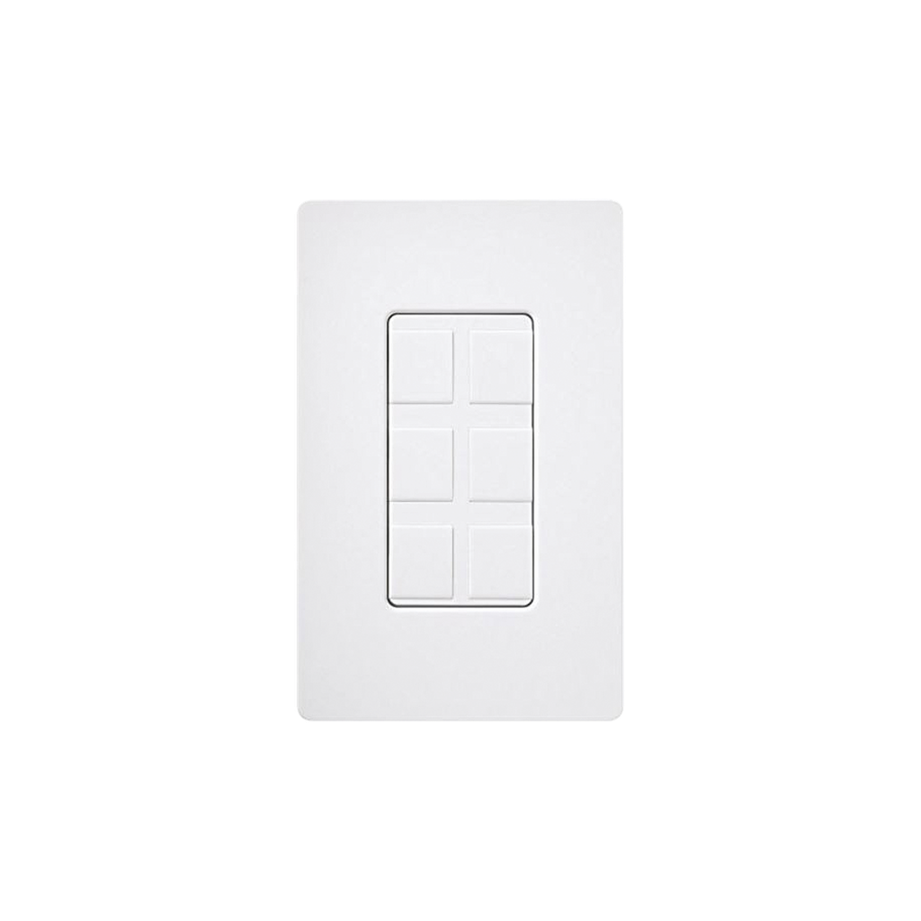 [CA6PFWH] Caja de pared para contactos varios, 6 mini espacios.