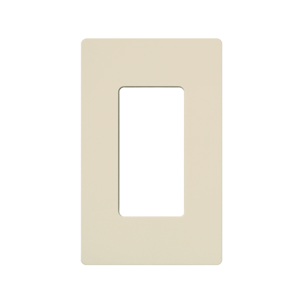 Tapa Color Light Almond para interruptor o dimmer Lutron, 1 gang, limpio y moderno