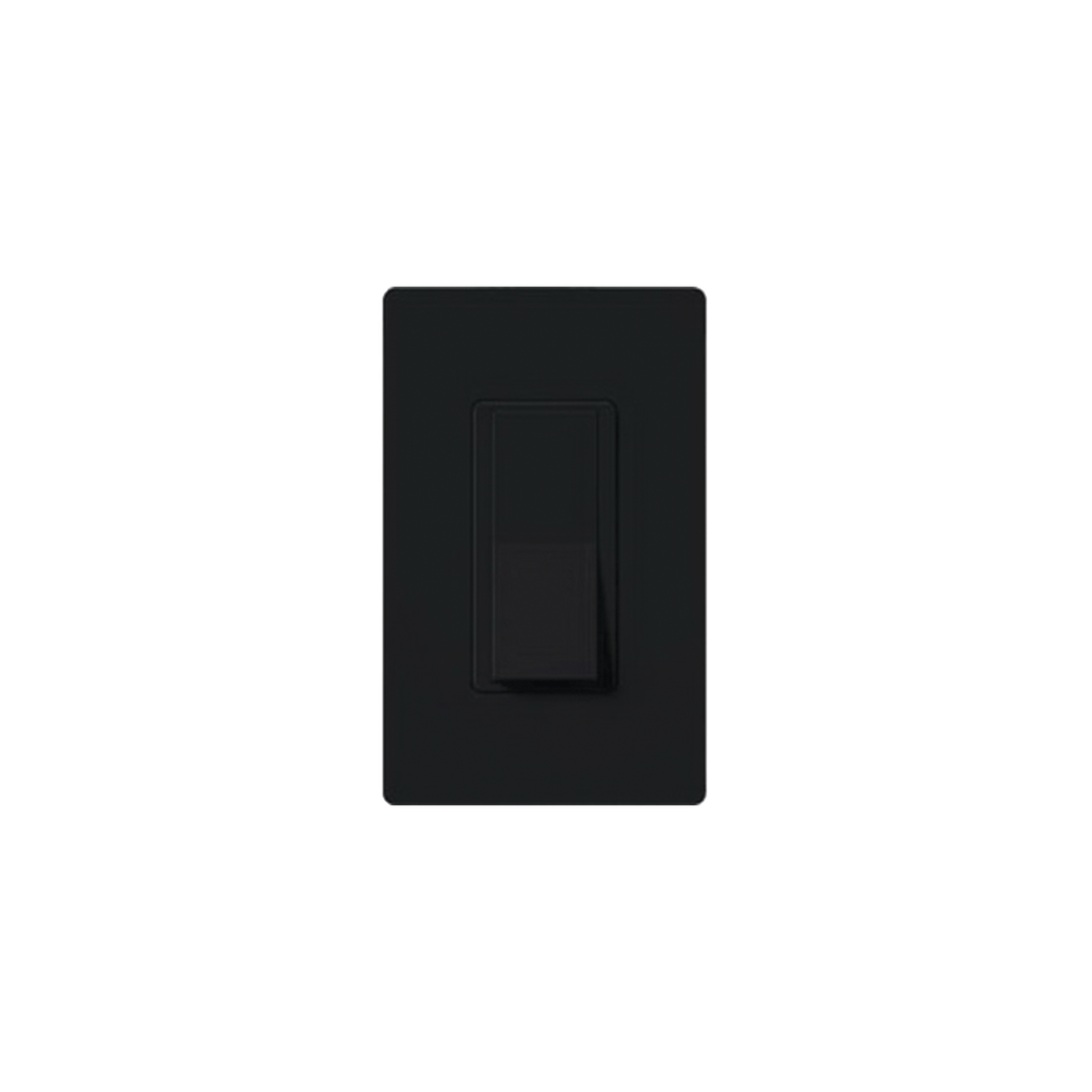 Switch un solo polo 15 Amp negro nigth