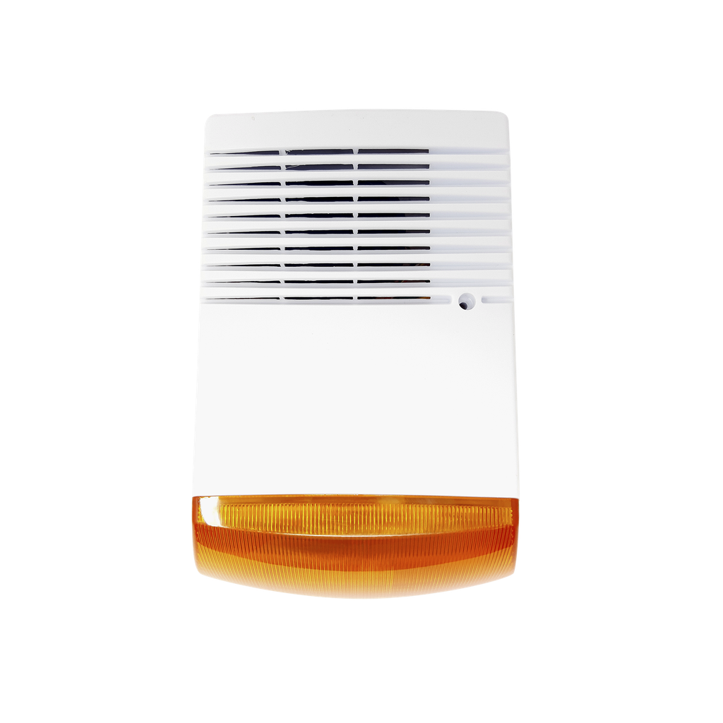 [SF-1A] Sirena estrobo / Exterior/ 120dB / Luz intermitente / IP65