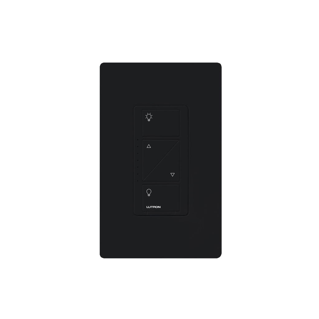 (Caseta Wireless) Atenuador, aumenta/disminuye intensidad de Iluminación, requiere cable neutro. 250W LED /1000 INC/HAL