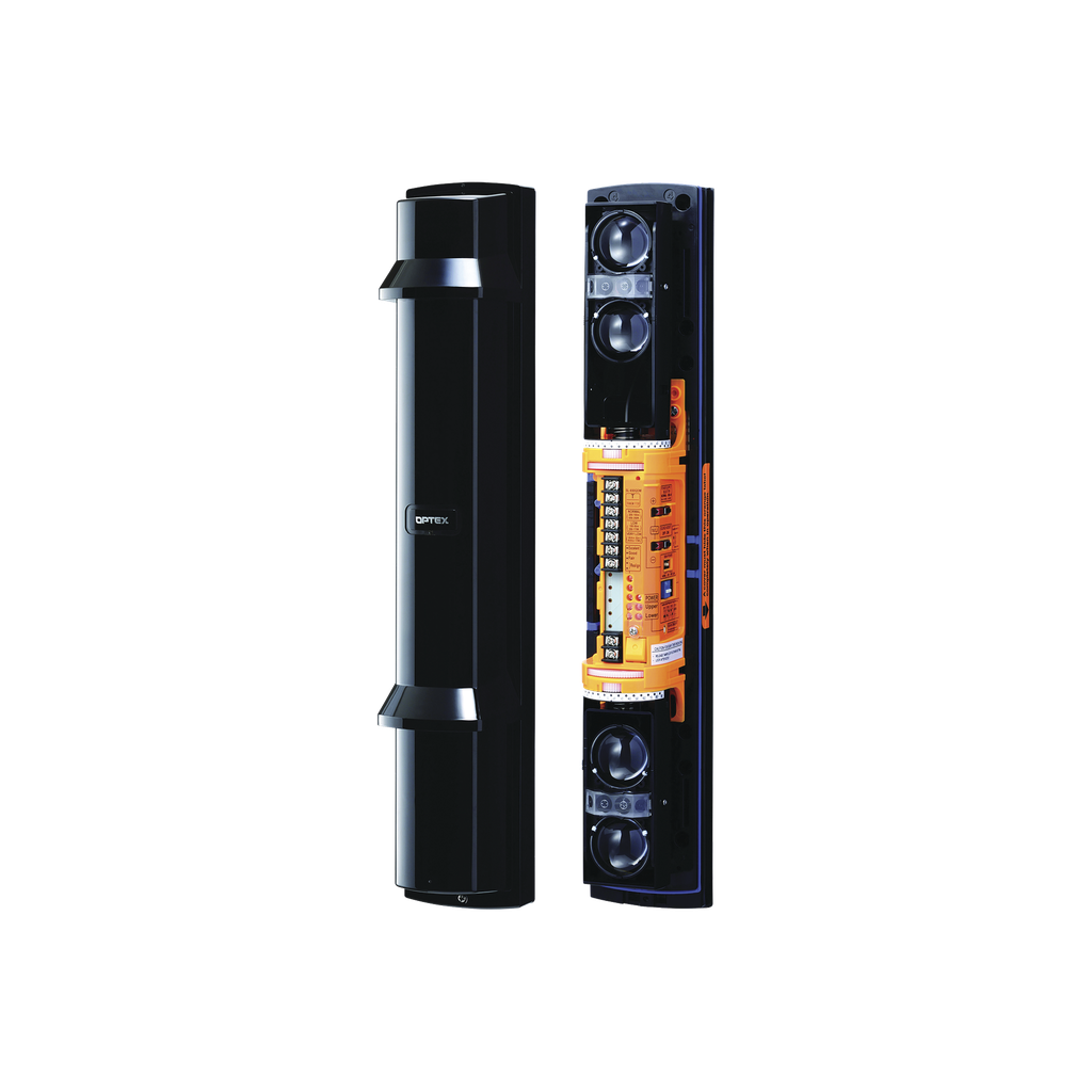 [SL200QDP] Barrera fotoelectrica de 60 metros 4 rayos  4 canales  doble modulación y control de potencia del rayo