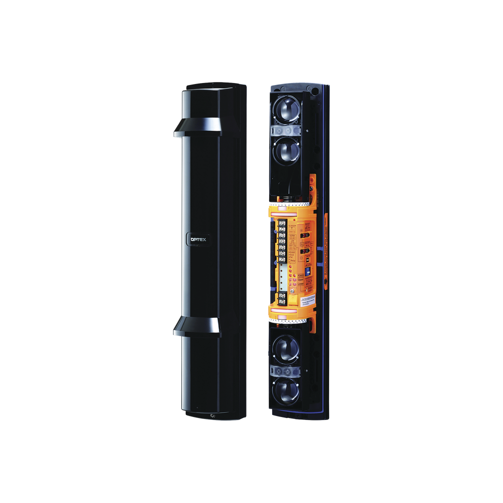 [SL650QDP] Barrera fotoelectrica de 200 metros 4 rayos  4 canales  doble modulación y control de potencia del rayo