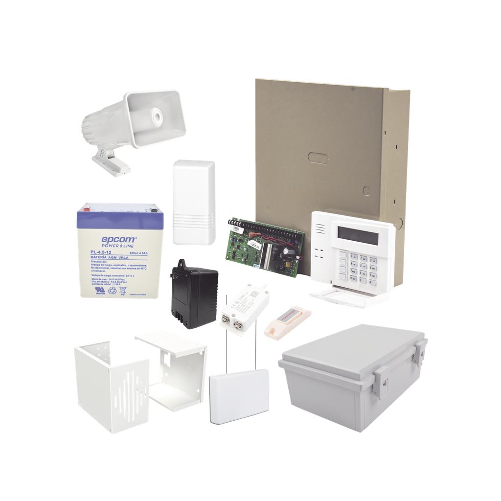 [ALARMA-VECINAL] Kit de Inicio para Alarma Vecinal con botón de Largo Alcance