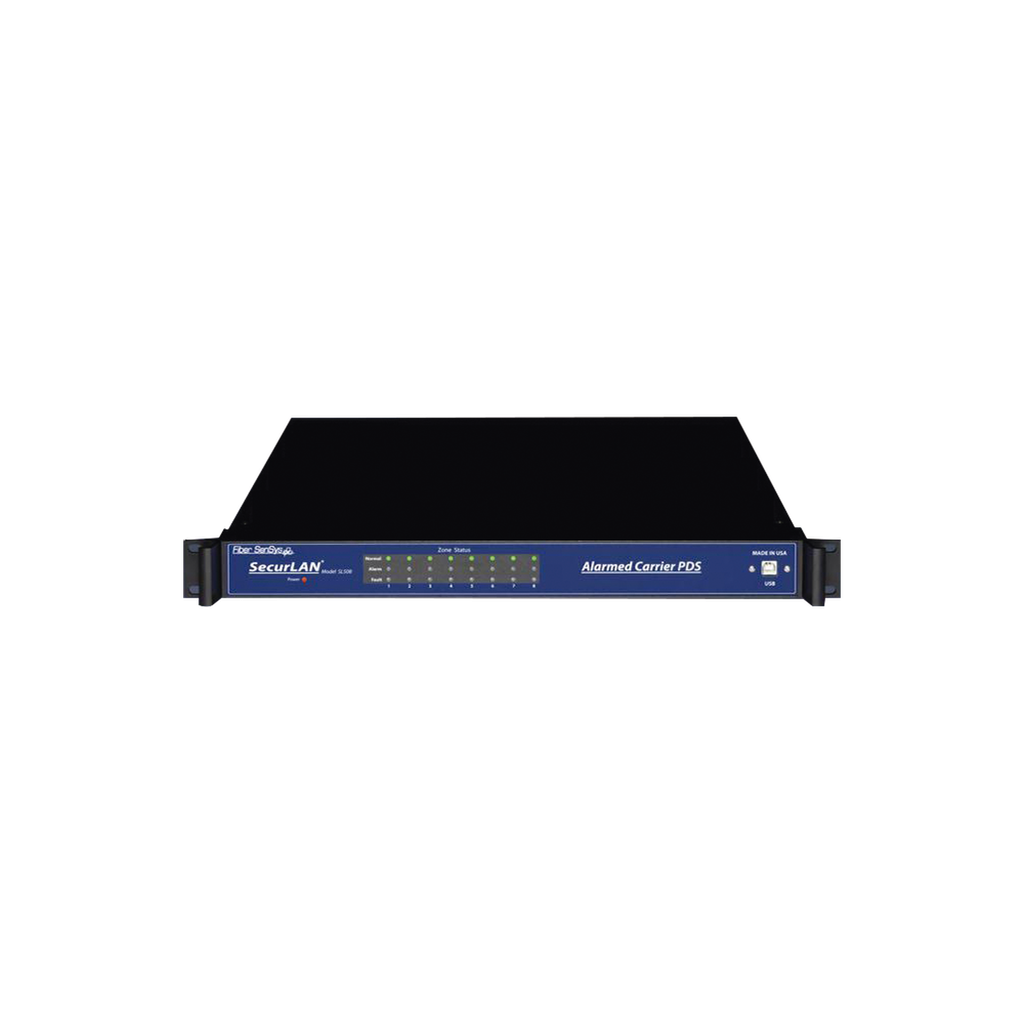 Sensor de Seguridad Perimetral por Fibra Óptica Sensitiva / Para Montaje en Rack (19) / 8 Zonas de Protección/ De 0 hasta 800m