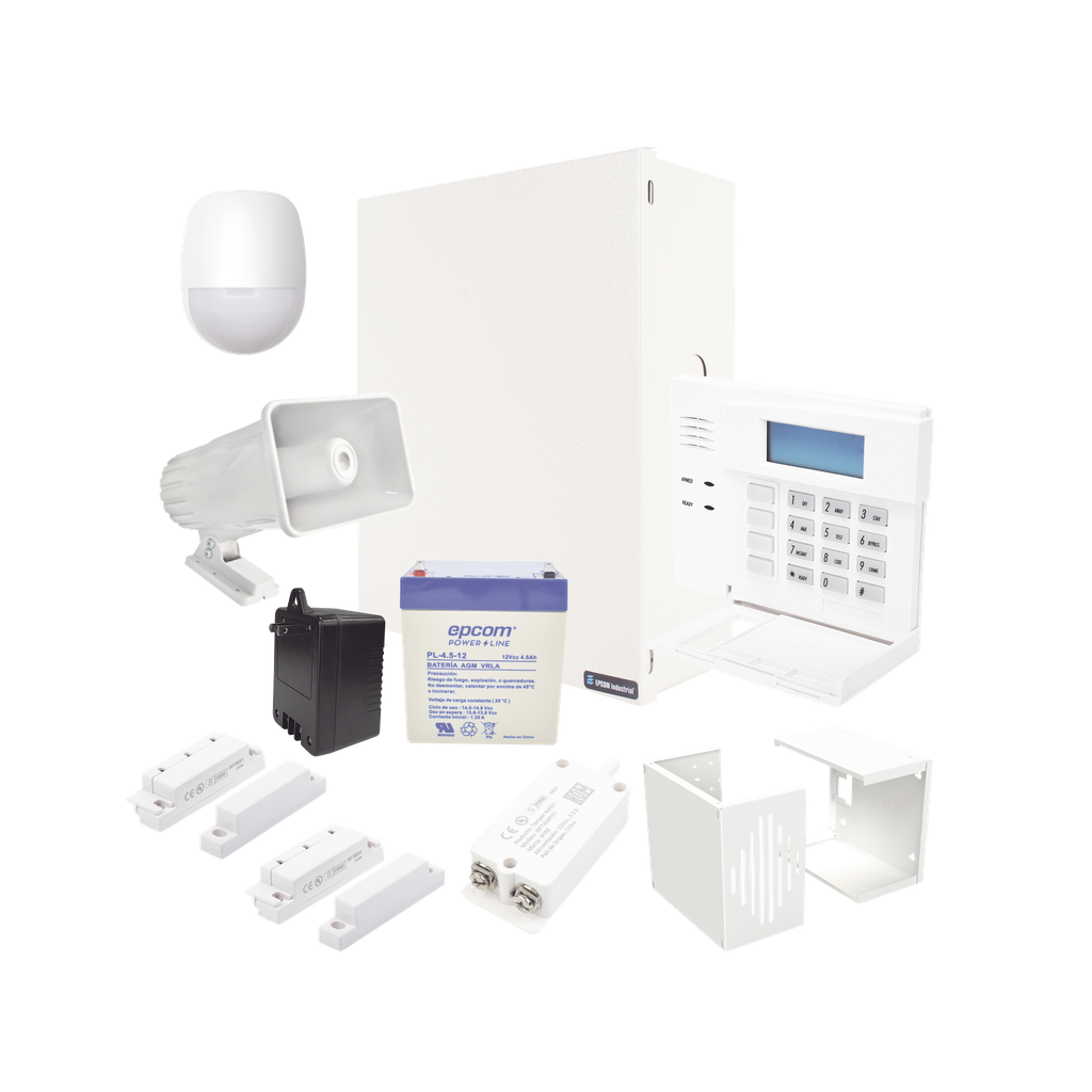 [VISTA48/6150TBCMS] Kit de panel VISTA48LA con Teclado de palabras fijas y sensores Alambricos