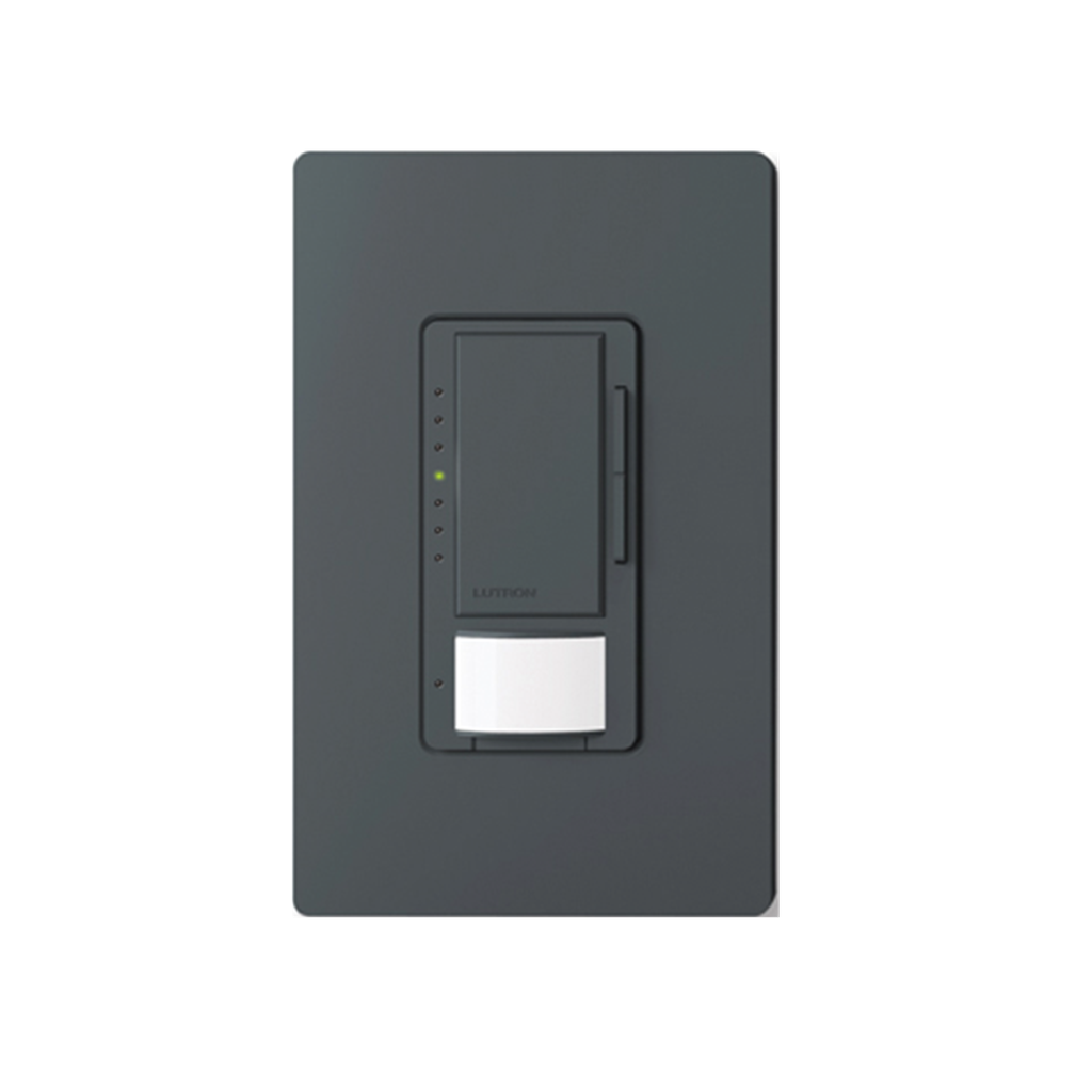 SWITCH MAESTRO MULTILOC/1 SOLO POLO 120/600W NEGRO MATE