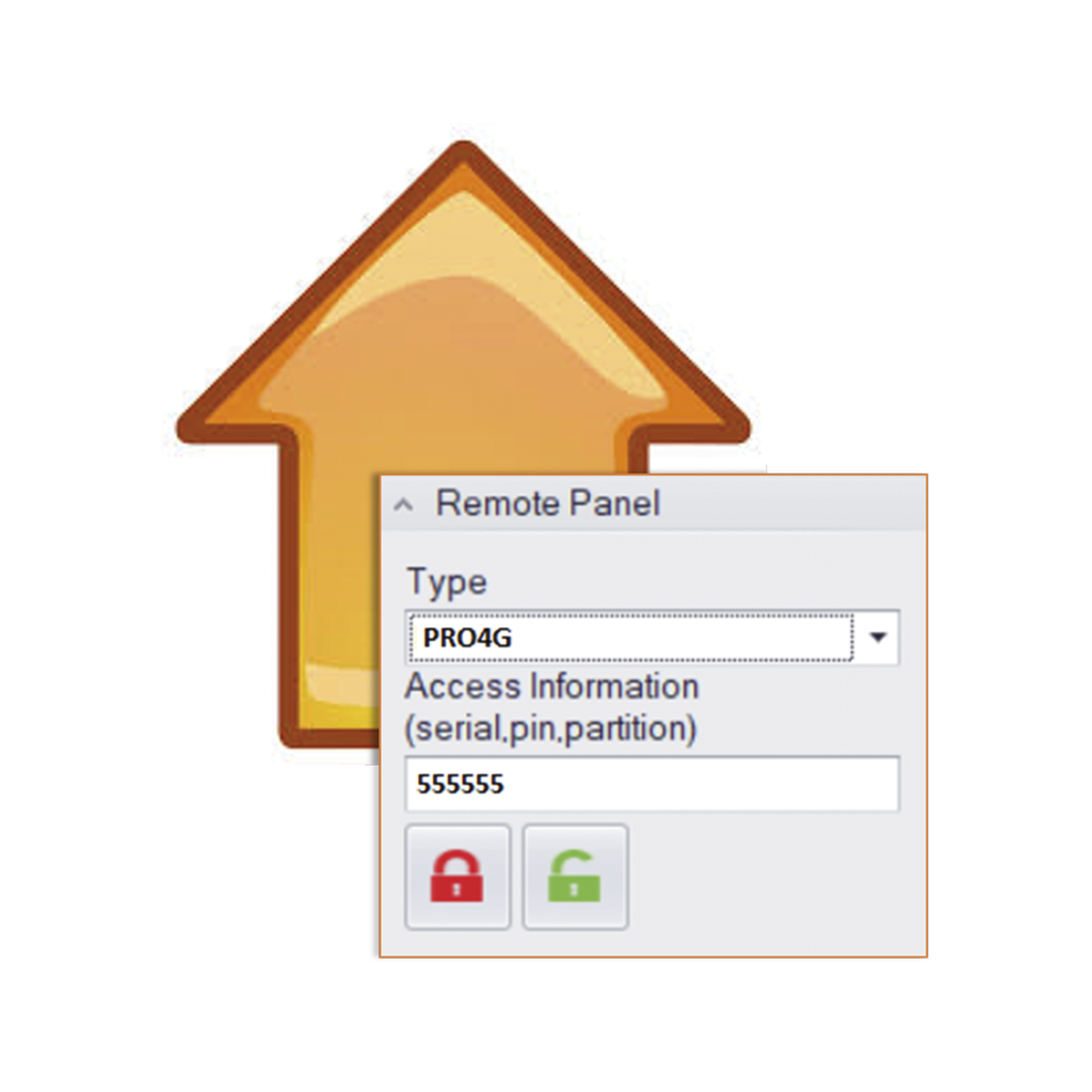 Licencia, para armar, desarmar comunicadores, paneles M2M  y paneles de alarmar AXPRO desde Securithor versión superior  a 2.1.9 +