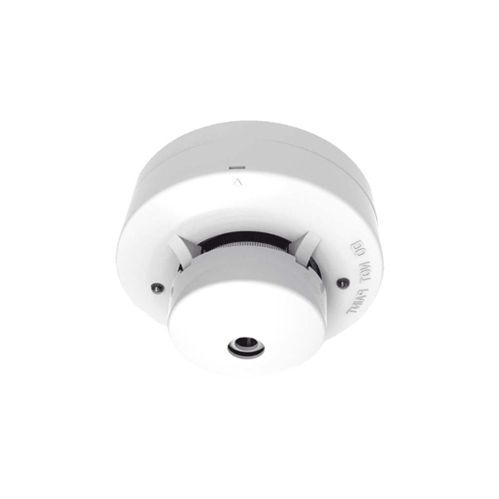 Detector de Humo Fotoeléctrico No Direccionable de 4 Hilos / Soporta Funcionalidad Autónoma (Buzzer Integrado) / Indicadores LED