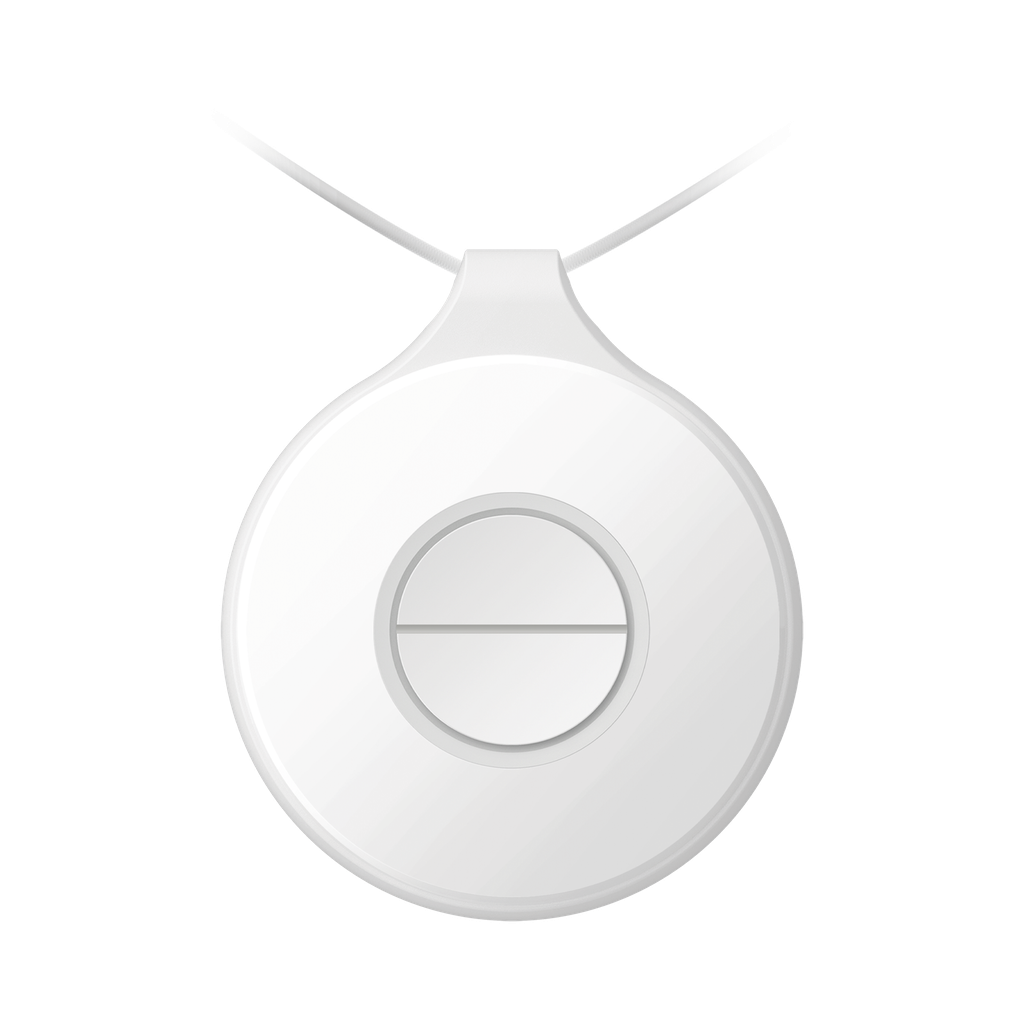 [DS-PDEBP2-EG2-WB] (AX PRO) Botón de Pánico Doble Inalámbrico Portátil HIKVISION / IP54 / Indicador LED