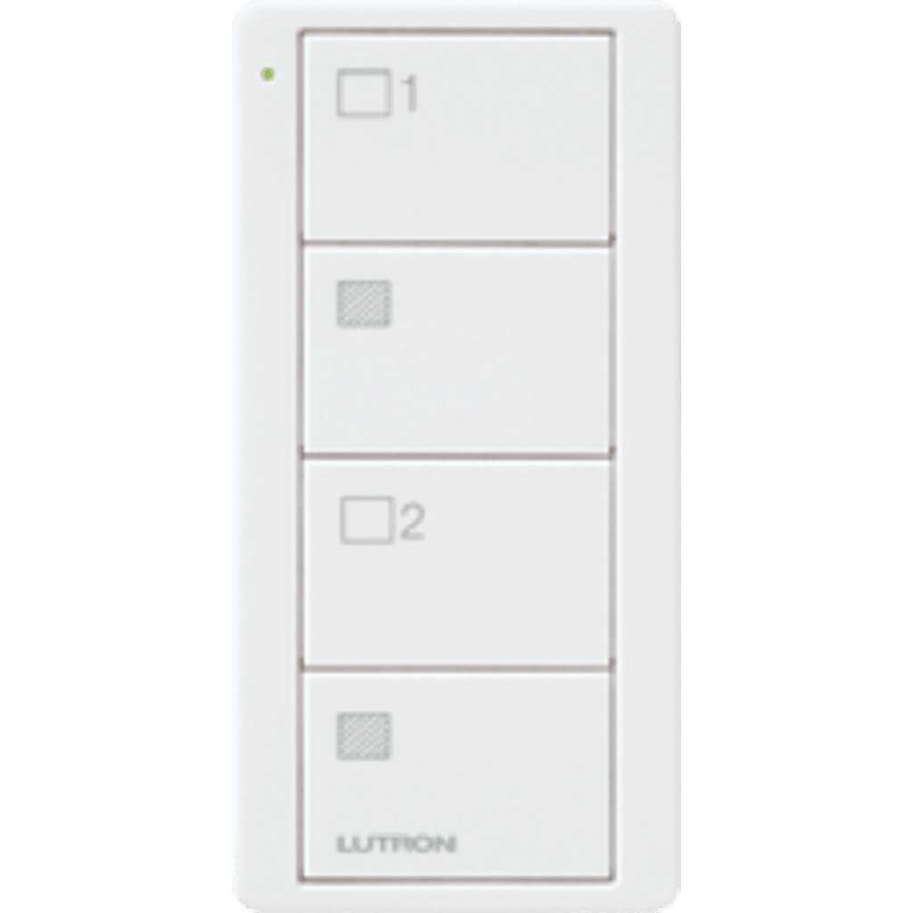 Control remoto PICO inalámbrico con 4 botones  encender/apagar grupo/escenas,  complemente con un atenuador o switch on/off