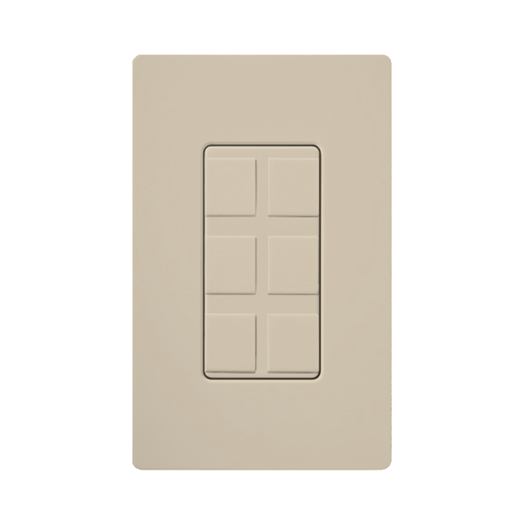 [SC6PFTP] Caja de pared para contactos varios, 6 mini espacios.