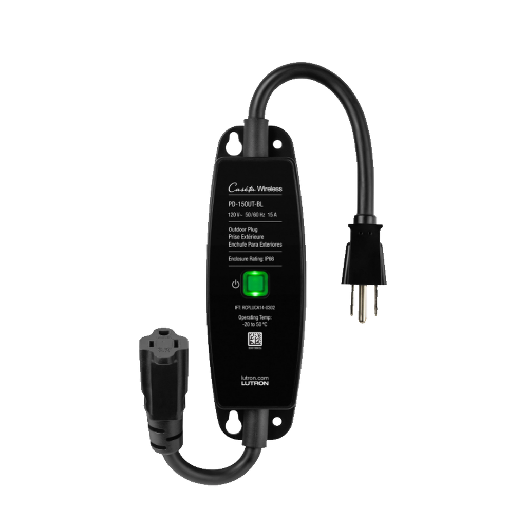 (Caseta Wireless) PlugIn Interruptor On/Off para uso en exterior intemperie IP66, inalámbrico. 15A /120V