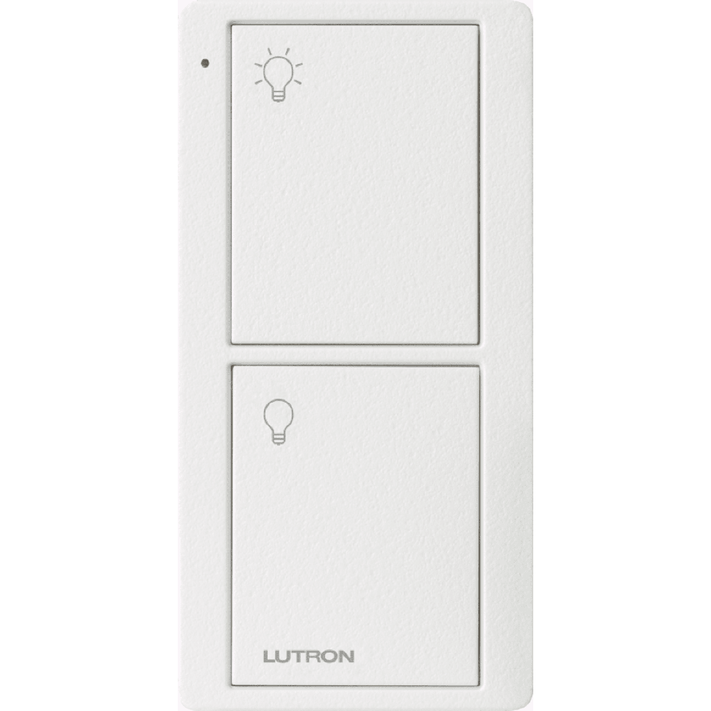 Control remoto PICO 2 botones encender, apagar, complemente con un switch on/off, Caseta, RA2, RadioRa2
